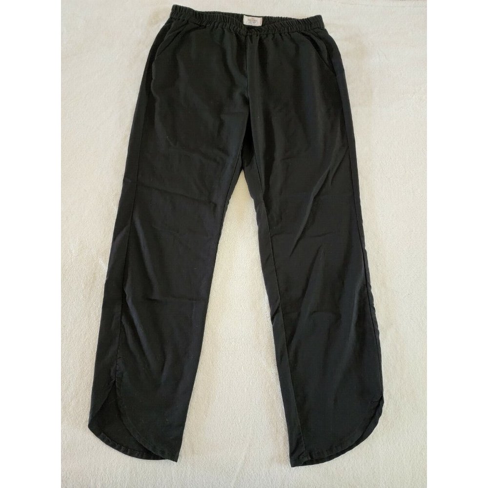 Marine Layer Black Straight Leg Pants